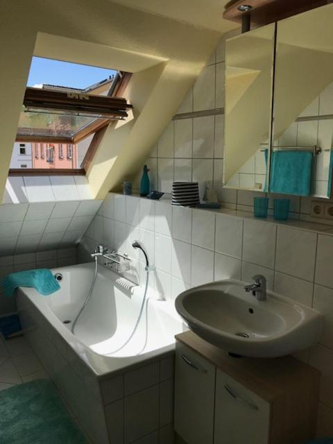 Gaestewohnung Saaleblick Weißenfels Extérieur photo